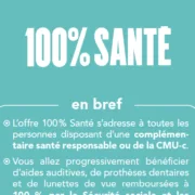 Logo de la réforme 100 % santé