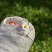 Pied dans le plâtre pendant un arrêt de travail